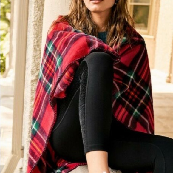 PINK Victoria's Secret Other - VS PINK Plaid Throw Blanket